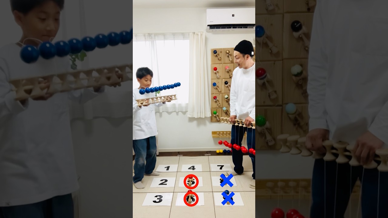 【激ムズ!!!】10連けん玉○×ゲーム #kendama #shorts