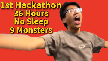 1st Hackathon, 36 Hours NO SLEEP, 9 MONSTERS!