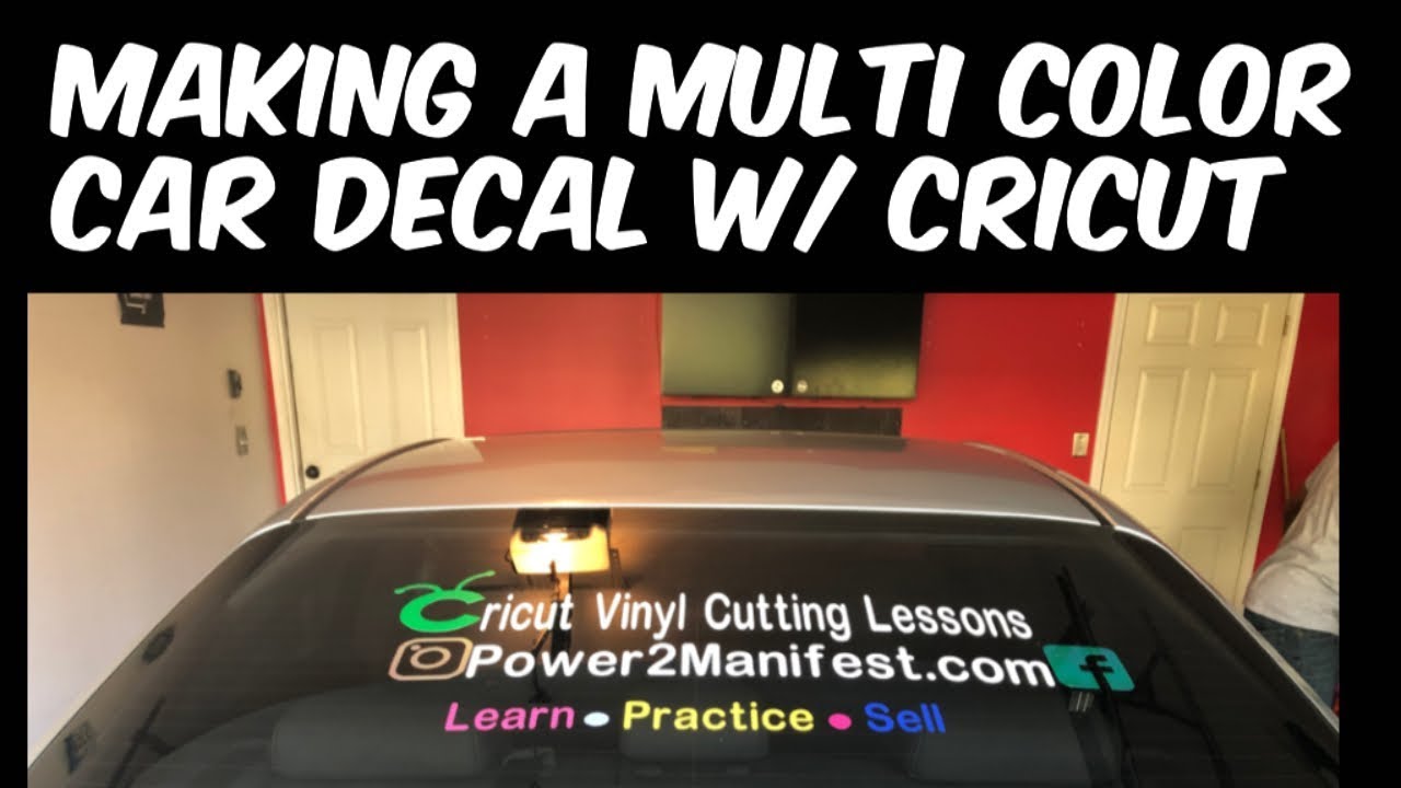 How to Make Car Decals with Cricut 101 2024 - Clarks Condensed