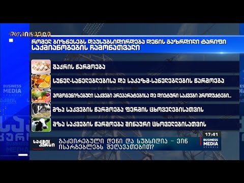 გაძვირებული ელექტროენერგია და სუბსიდია - ვინ ისარგებლებს შეღავათებით?