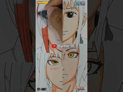 DRAWING MAKIMA CHAINSAW