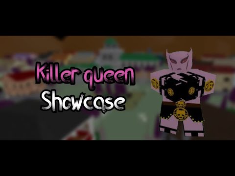 Killer Queen Showcase Project Jojo Roblox Youtube - killer queen jojo roblox