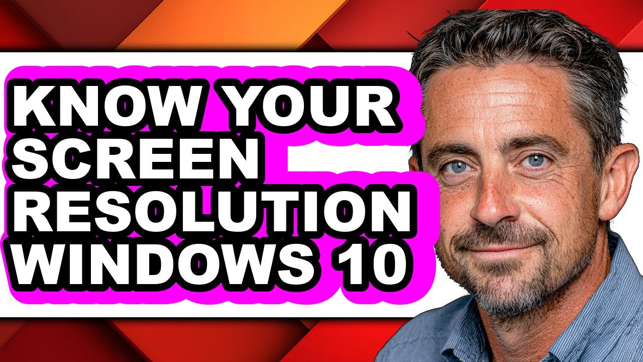 How to Know Your Screen Resolution Windows 10 (updated)