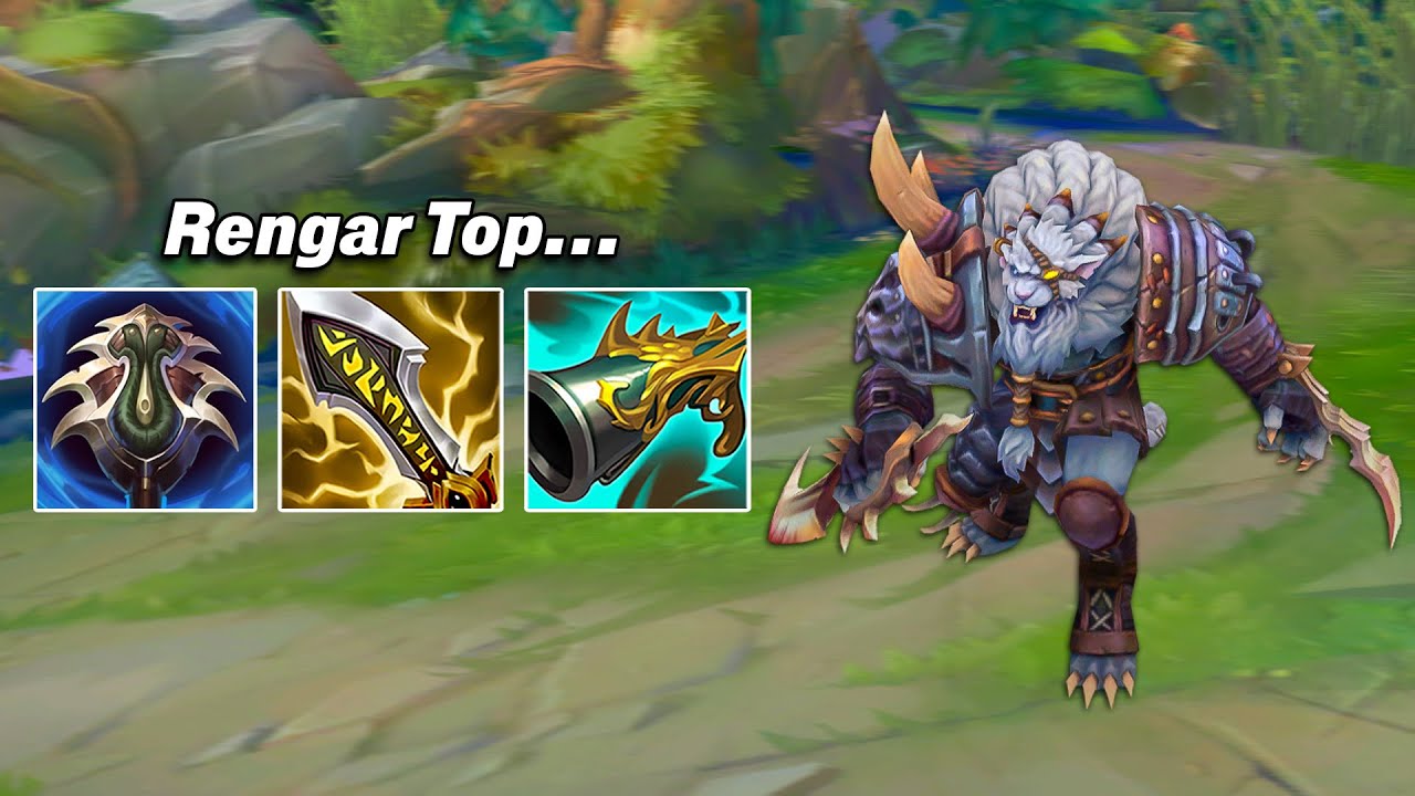 LETHALITY CRIT ONE SHOT RENGAR IS EXTREMELY BROKEN