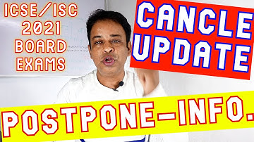 ICSE/CBSE/ISC Board Exam 2021 CANCELLATION: Latest News & Updates | Govt. to CANCEL it, MUST WATCH