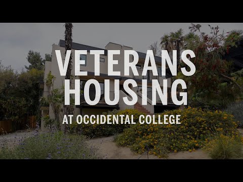 Occidental College Veterans Housing Tour