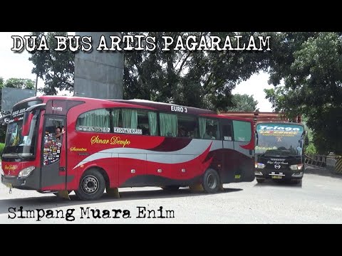 duo-bus-artis-pagaralam-bemance-latebace-simpang-tiga-muara-enim