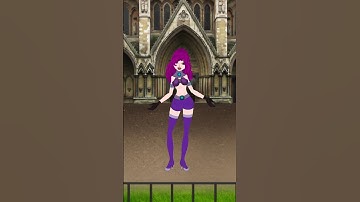 starfire trying to motivate🔥#animation #nistudio #viral #2danimation #starfire #teentitans #shorts