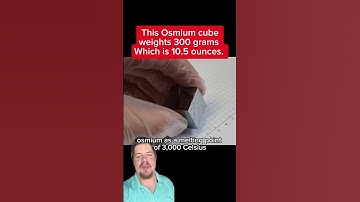 What is the Densest Material on Earth? #engineering #technology #stem #didyouknow #mechanic