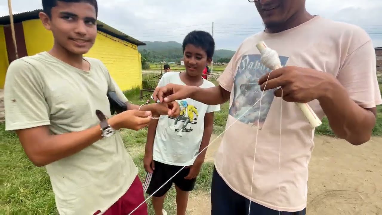 Kite ra Drone KO combination 🤣🤣🤣👊 boom !! Students Reaction !!! 😎 🪁💕