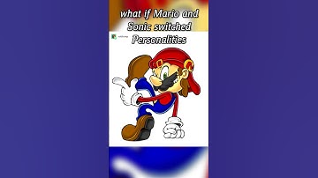 if mario and sonic switched personalities