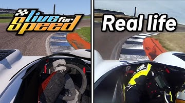 Live For Speed Graphics Update: How Accurate is Rockingham? (LFS vs. Real Life)