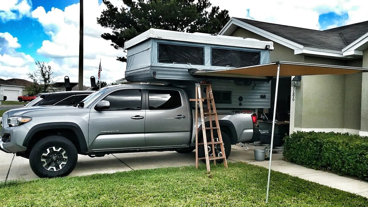 Adding An Awning To A Pop Up Camper Ep9 Youtube