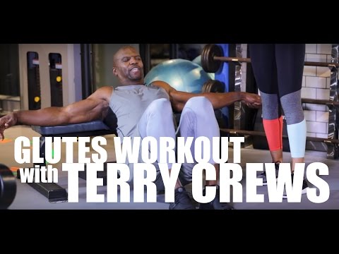 FITNESS FRIDAY with TERRY CREWS - Glutes Workout! FITNESS FRIDAY with TERRY CREWS - Glutes Workout!