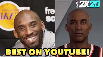 NBA 2K20 How To Create Kobe Bryant Face