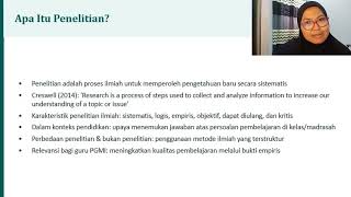 Konsep Dasar Metode Penelitian 
