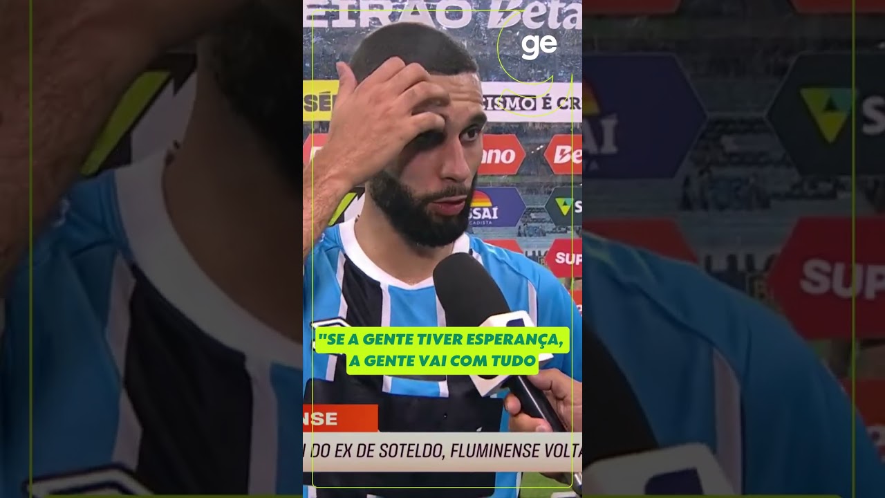 WAGNER LEONARDO COBRA MAIOR EFETIVIDADE DO ATAQUE DO GRÊMIO | #shorts | ge.globo