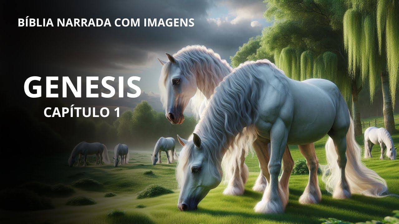 A Bíblia Narrada e Ilustrada - Gênesis Capítulo 1: Início de Tudo - YouTube
