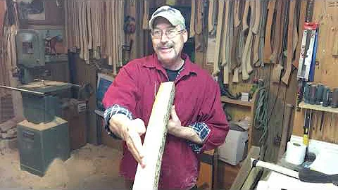 How to make an offset broad axe handle with NO runout!