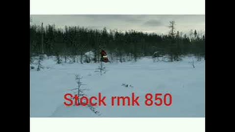 GGB mountain can  vs  stock can  rmk 850