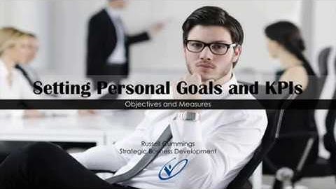 Setting Personal Goals and KPIs