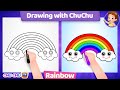 How to Draw a Rainbow - More Drawings with ChuChu - ChuChu TV Drawing Lessons for Kids