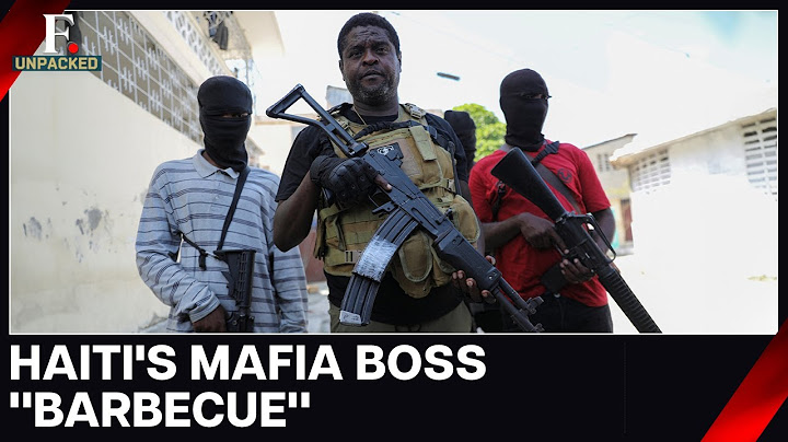 Who is Jimmy Cherizier, The Gang Leader who Started the Violence in Haiti? | Firstpost Unpacked