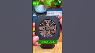 Đế Lót Chén Trà Họa Tiết Kim Tiền Cổ Điển Sang Trọng Tinh Tế