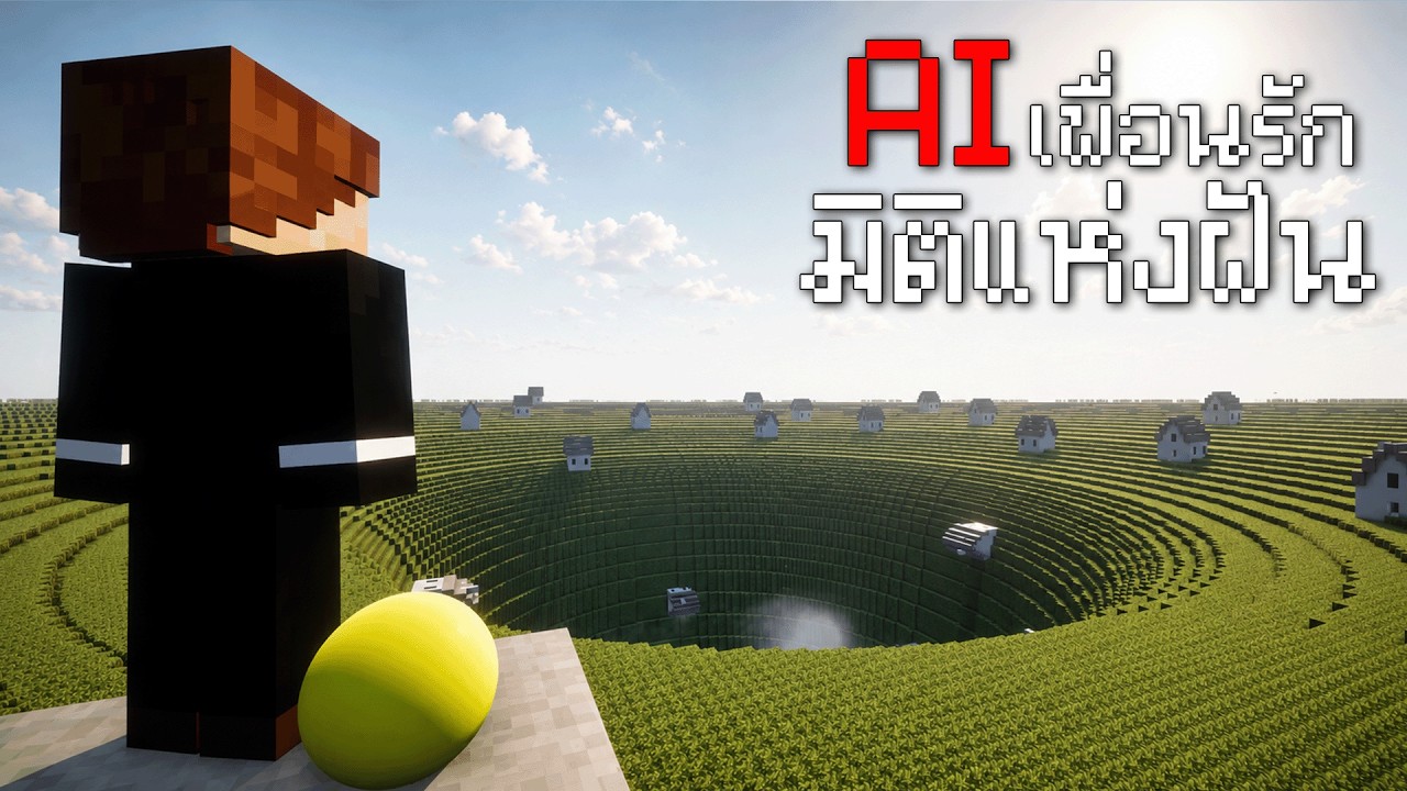 ผมพา AI ทั้งสองตัว ไปตะลุยในโลกแห่งความฝัน...| Minecraft Dreamshift
