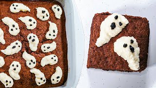 Halloween Ghost Brownies Recipe! 👻 screenshot 5