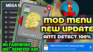 Manok na Pula Mod Menu 8.1 [VIP V3] 🌱 Unlock Super Sisiw 3