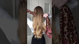 Scarf Hairstyles | Chic Ways to Transform Your Look!#ytshorts#hairscarfstyles#aesthetic#girl#youtube