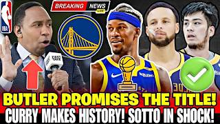 🔥 UNBELIEVABLE! CURRY WRITES HISTORY AS BUTLER PROMISES THE TITLE — KAI SOTTO IN SHOCK! 🚀