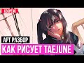 Как рисовать аниме пошагово // Арт 