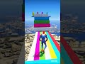 GTA 5 Epic Water Ragdolls Spiderman vs FNAF TEAM Jumps/Fails Ep.639 #shorts