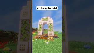 Flower Archway in Minecraft #shorts