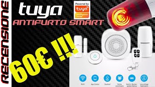 Antifurto economico da 60€ ma funziona? RECENSIONE Tuya Smart WiFi Kit Plus Allarme Door Bell