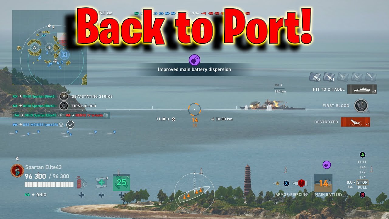 Those Who Live Will Be Champions! (World of Warships Legends) Win Big