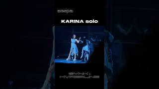 Aespa : Karina Solo · (Synk Hyper Line Concert) #Aespa #Karina #Winter #Giselle #Ningning