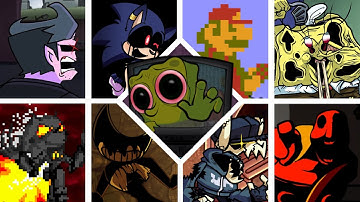 DUMPED BUT EVERY TURN A DIFFERENT CHARACTER IS USED 🎶 | FNF BETADCIU