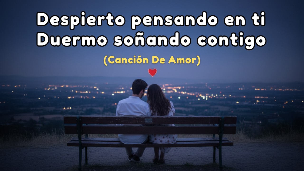 Despierto Pensando en Ti, Duermo Soñando Contigo ❤️ | Canción Romántica de Amor