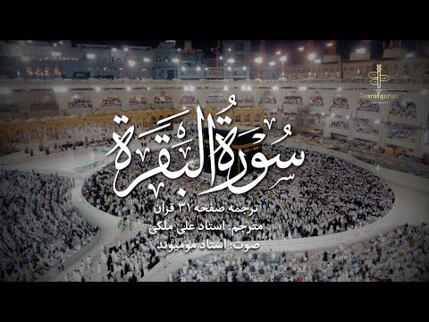 ترجمه فارسی سوره بقره آیه ۱۹۷ تا ۲۰۲ استاد علی ملکی با صدای استاد مومیوند سال قرآن