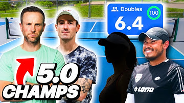 Can 5.5 Men Beat a Pro Mixed Doubles Team??