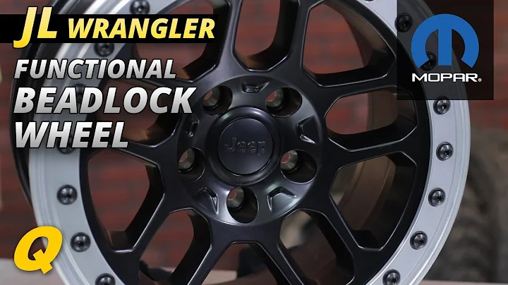 Mopar Functional Beadlock Wheel for Jeep Wrangler JK & JL