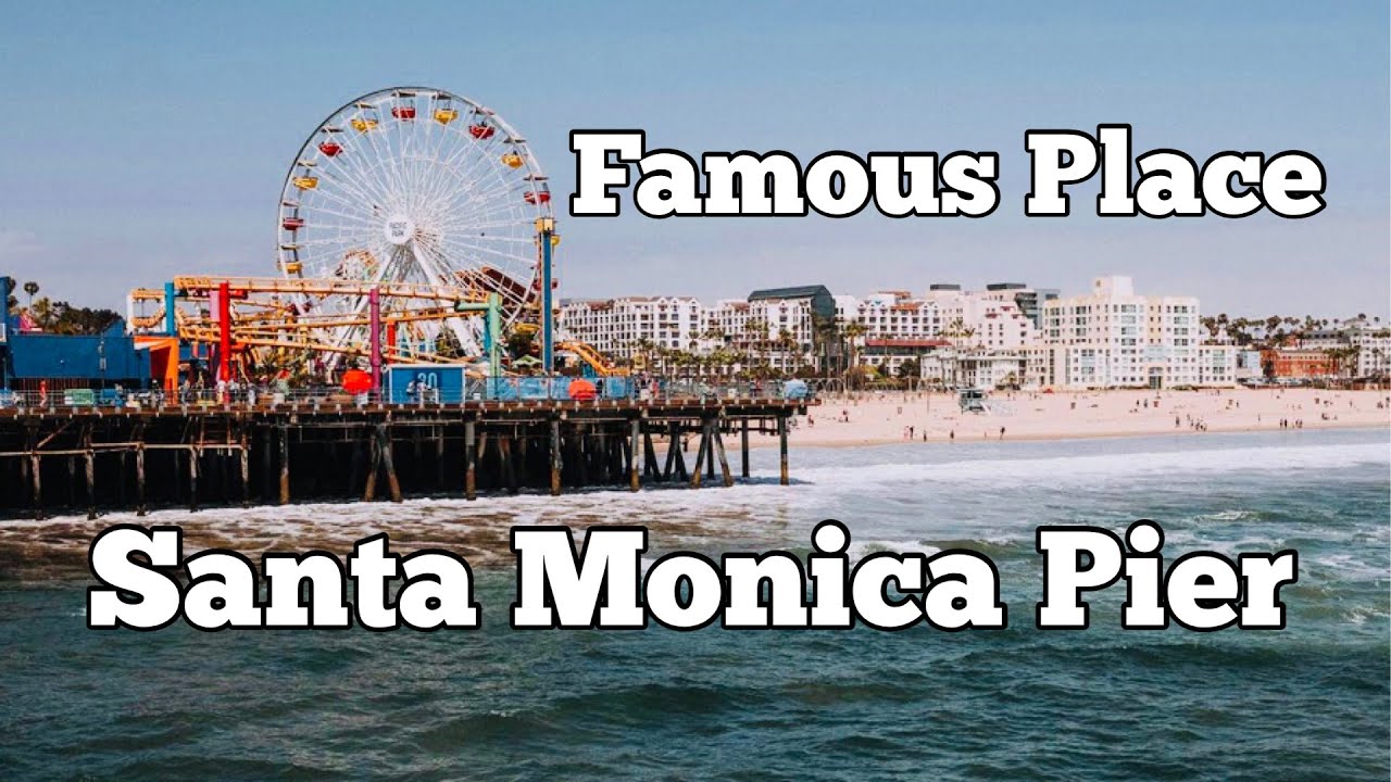 Interesting Things On The Santa Monica Pier, La, Ca, Usa