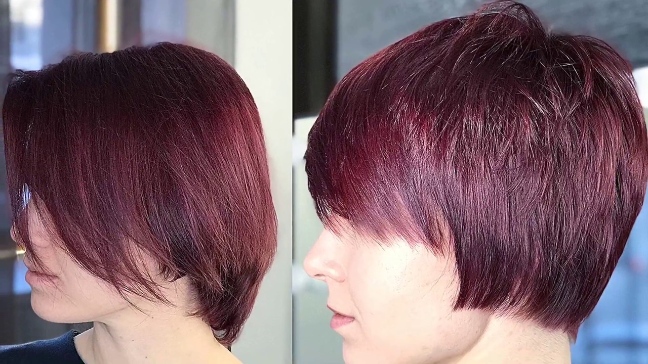 Модная стрижка на короткие волосы. Школа ШТЭРН