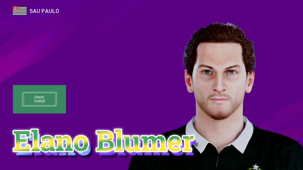 Elano Blumer - PES Clasico (Face, Body& Stats)