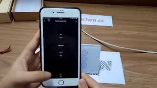 Eachen Smart Wifi Curtain Wall Switch Using Tuya Smart Life App screenshot 5