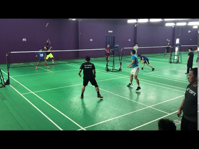 Sunday game 2 : Loh/Alan vs Tham/Quek