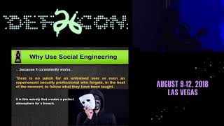 DEF CON 26 BLUE TEAM VILLAGE - LadyRed6 - SAEDAY Subversion and Espionage Directed Against You